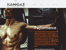 Tablet Screenshot of hangarhpc.com